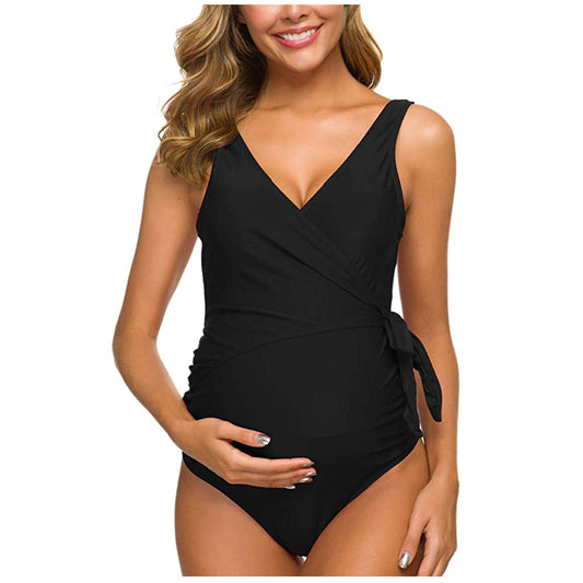 Pregnant Women One-Piece Swimwear