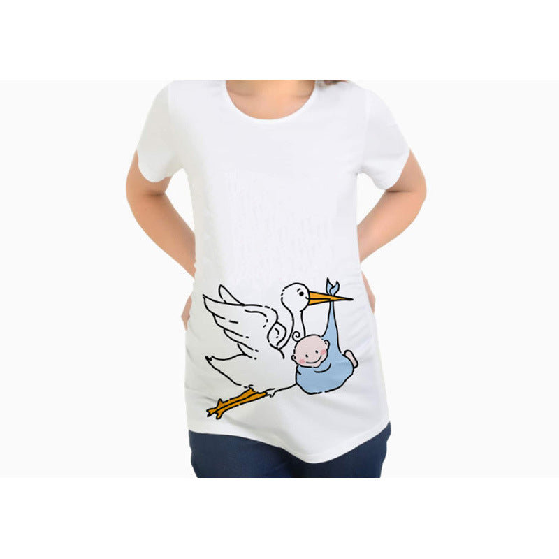 Women T-Shirts Slim Maternity