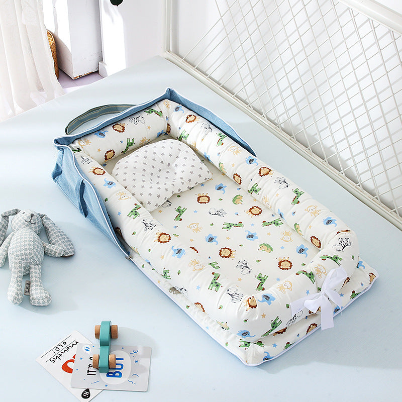 Baby Removable And Washable Bed Crib