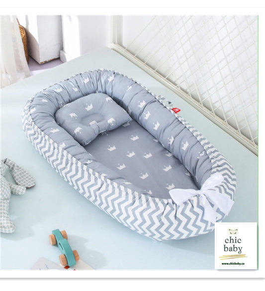 Baby Removable And Washable Bed Crib